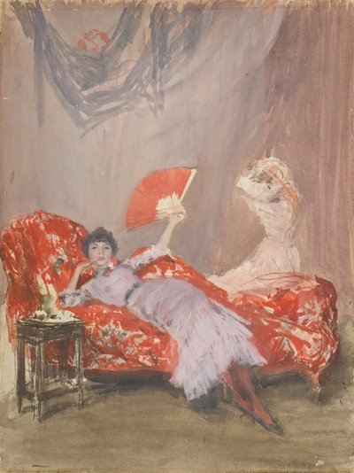 Milly Finch by James Abbott McNeill Whistler